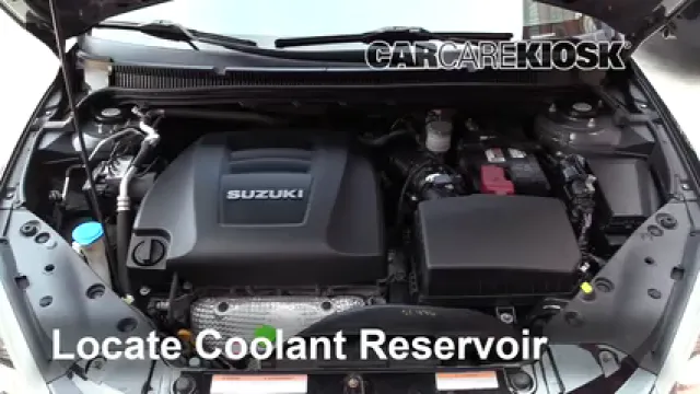 2013 Suzuki Kizashi GTS 2.4L 4 Cyl. Coolant (Antifreeze) Flush Coolant